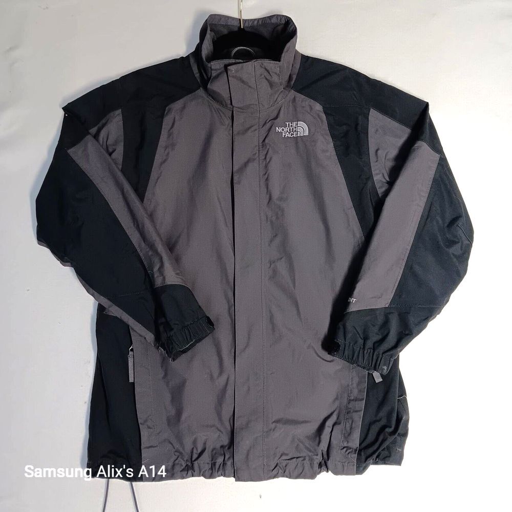 The North Face‎ Hyvent Boys Shell Jacket XL 14/16 Gray / Black (Missing Hoodie)